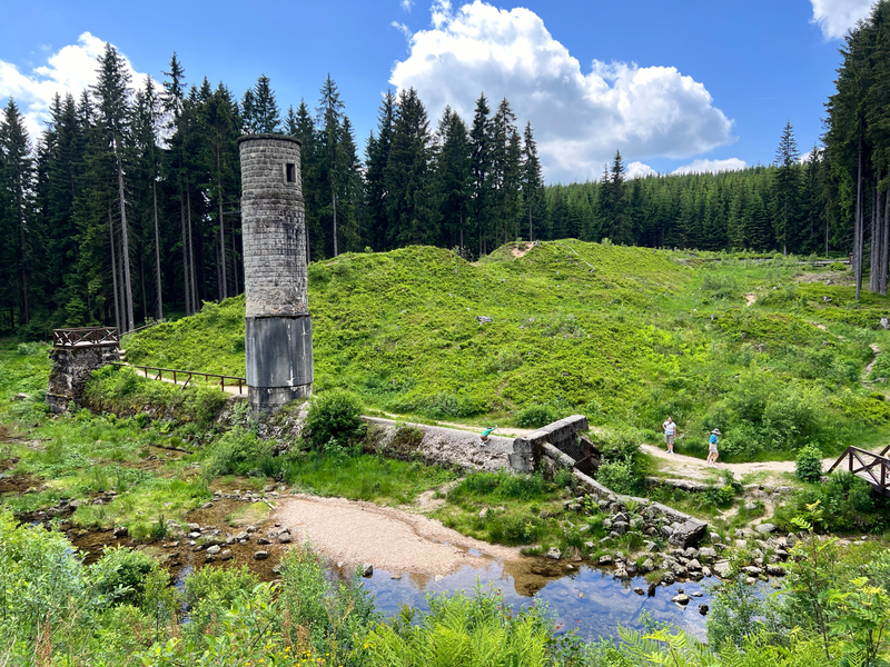 Bílá Desná Protržená přehrada (Burst Dam)