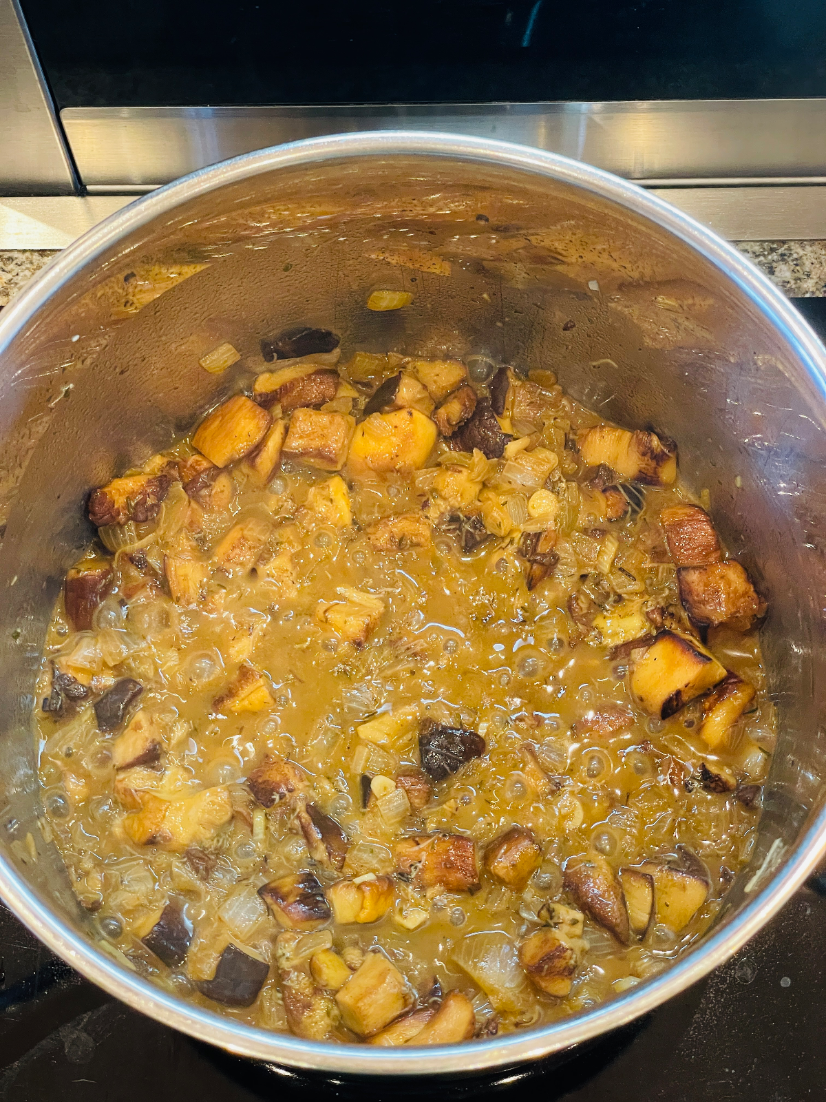 Recept na houbové ragú
