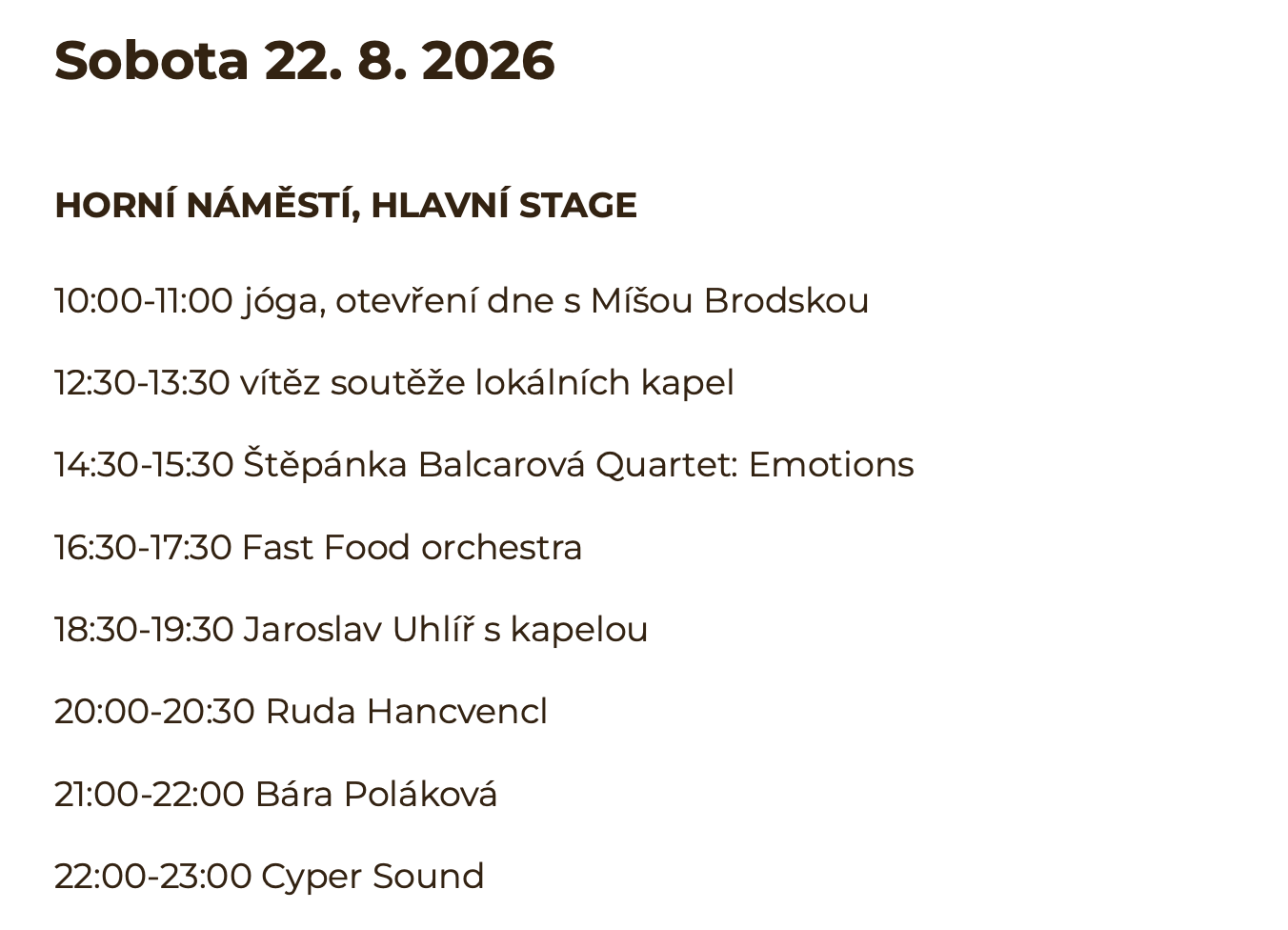 Festival Jablonecká perle už se třpytí a blýská za dveřmi :-)