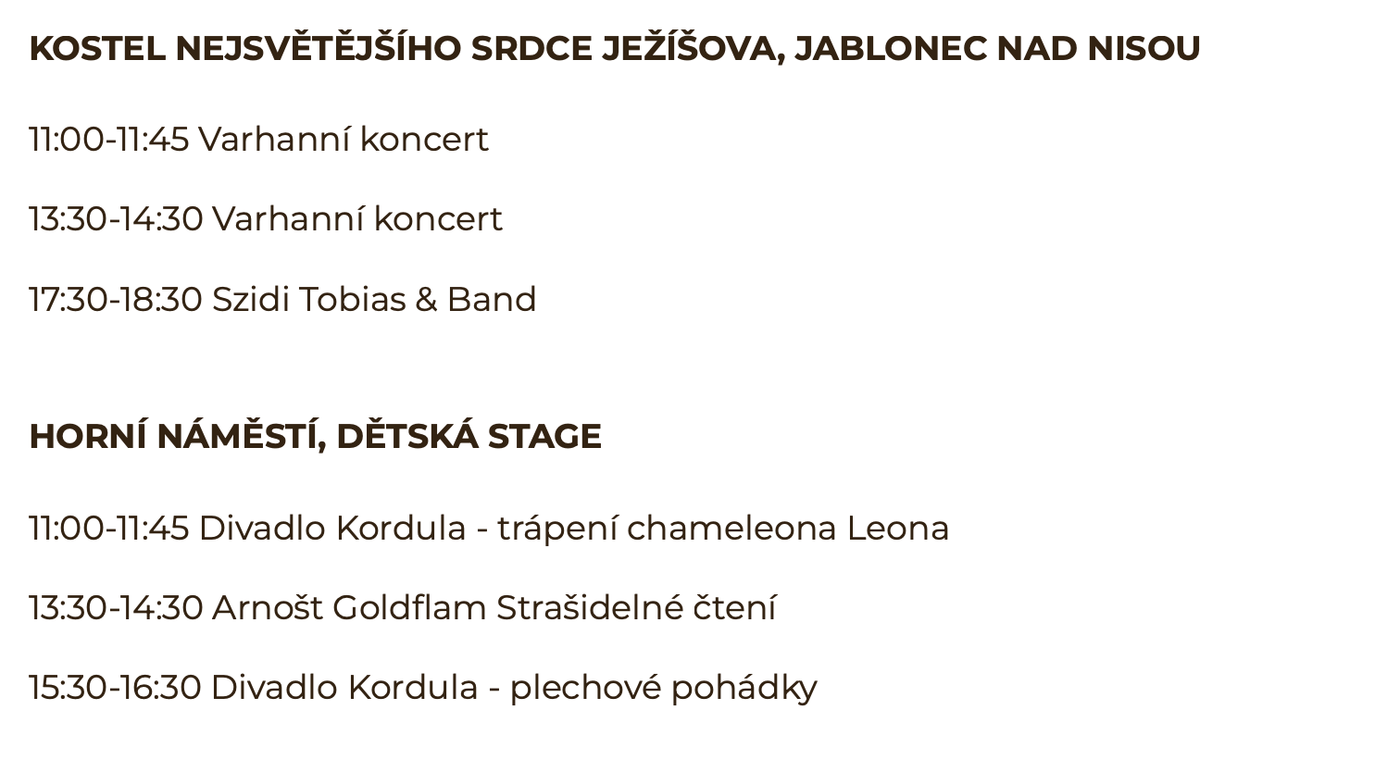 Festival Jablonecká perle už se třpytí a blýská za dveřmi :-)